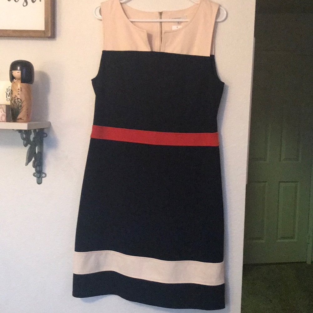 Color block dress